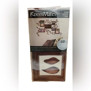 RoomMates Removable & Repositionable 50 Wall Decals Family Tree Photo Frames New